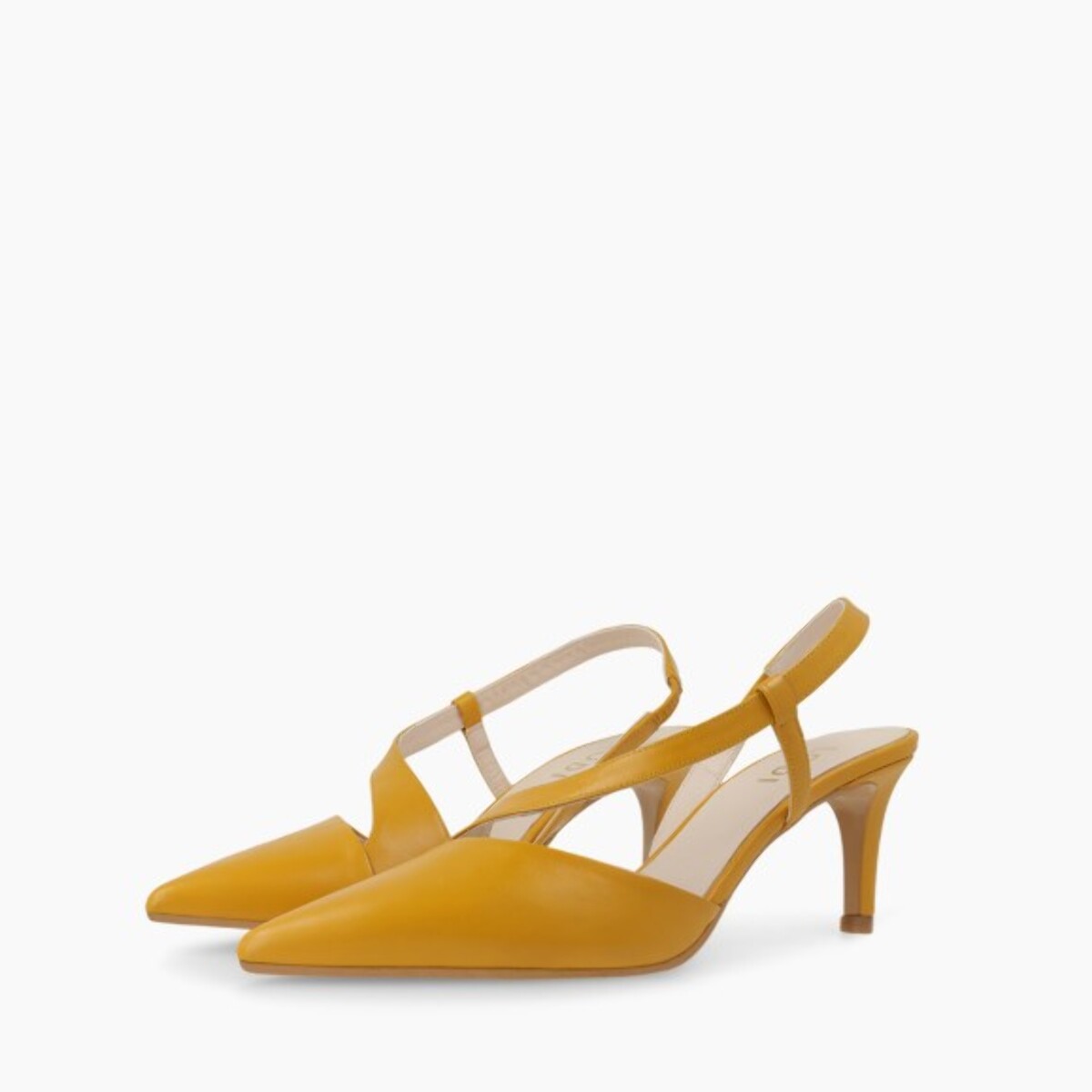 ZAPATOS DE SALÓN AMARILLOS NALTOM