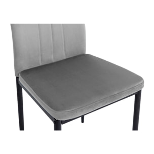 Chaises Jade - Gris Clair