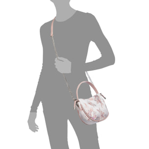 Bradano Bolso de mano Mujer. Fabricado en tela y piel sintética PU.