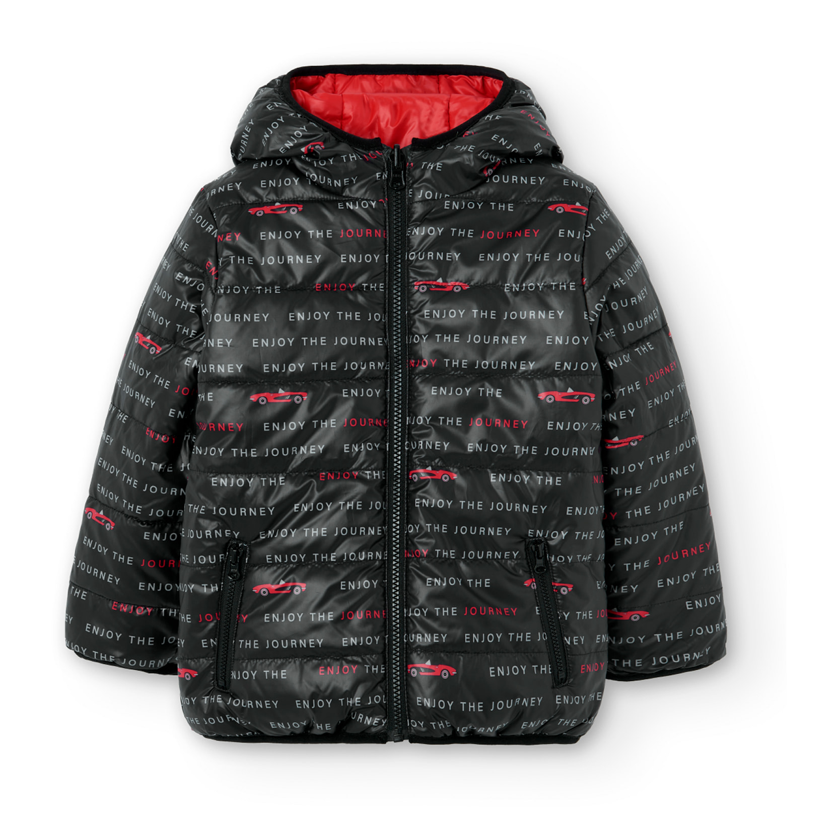 Parka reversible tejido técnico de niño