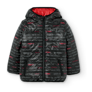 Parka reversible tejido técnico de niño