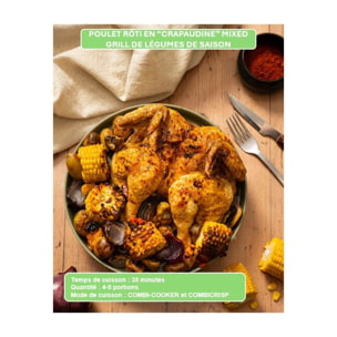 Multicuiseur NINJA SFP700EU gris/noir Combi Cooker 12,5L 12 modes de cuisson dont air fryer