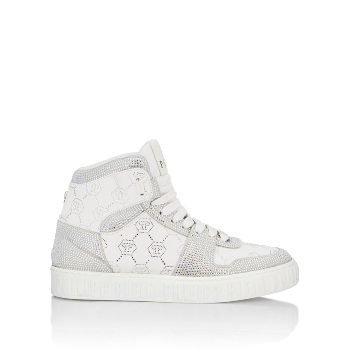 PHILIPP PLEIN Hi-Top Sneakers MONOGRAM