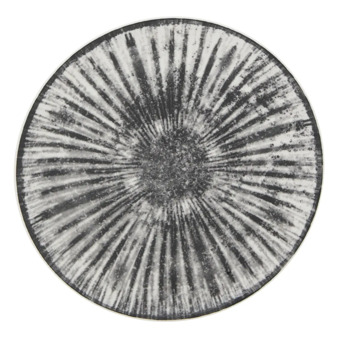 Service de table Lucie 12 pièce(s) gris L26,5xp2,4xH26,5cm