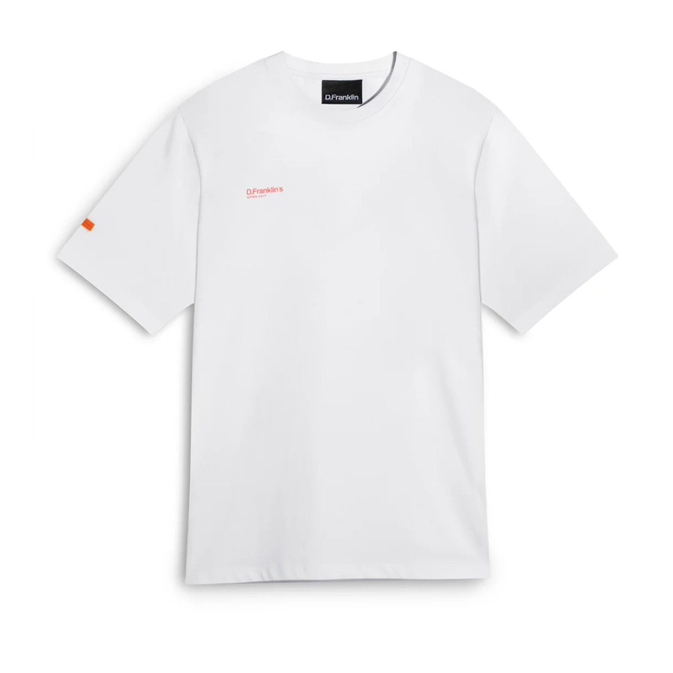 Camiseta Best Burger Blanca / Naranja D.Franklin