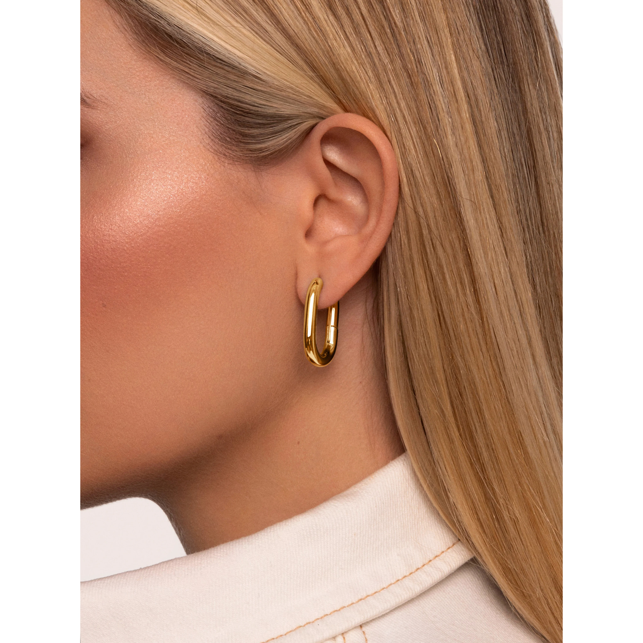 Orecchino Bolero in Acciaio Placcato Oro