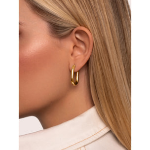 Orecchino Bolero in Acciaio Placcato Oro