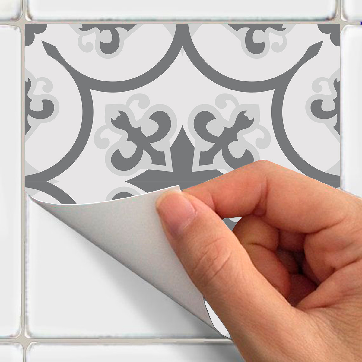 Stickers muraux - Sticker Mural Carrelage adhésif Cuisine Salle de Bain - 24 STICKERS CARRELAGES AZULEJOS REGINA