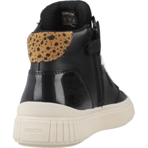 Zapatillas Niña de la marca GEOX  modelo J LAQUINNY GIRL NEGRO
