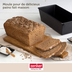 Ensemble de 2 Moules à pain 31cm Zenker Pure