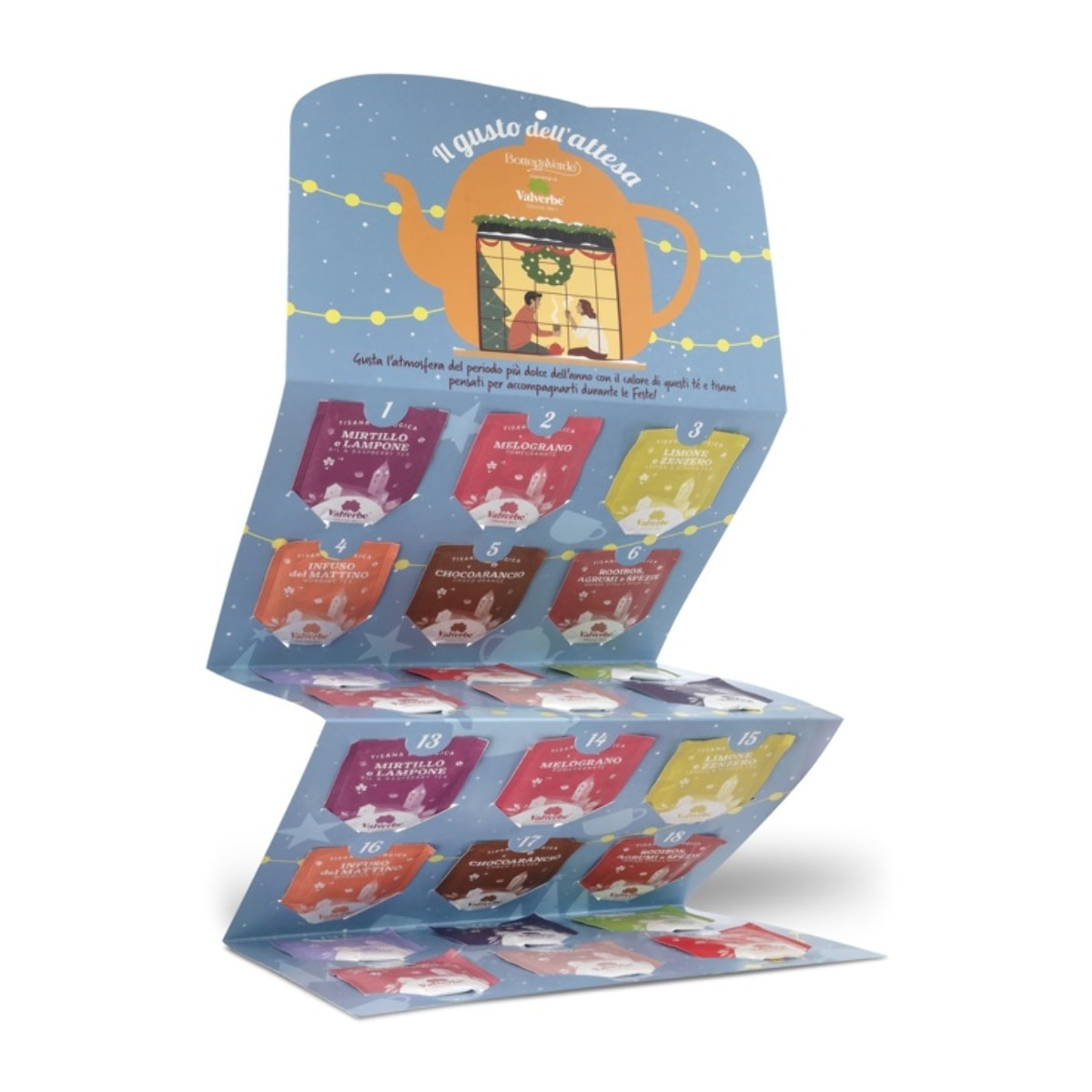 Il Gusto dell'attesa - Calendario dell'Avvento di tè e tisane