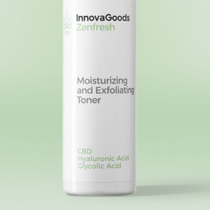 Tónico Facial Hidratante y Exfoliante CBD Zenfresh InnovaGoods 150 ml