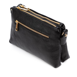 Barbania bolso bandolera mujer. Piel auténtica Dollaro.