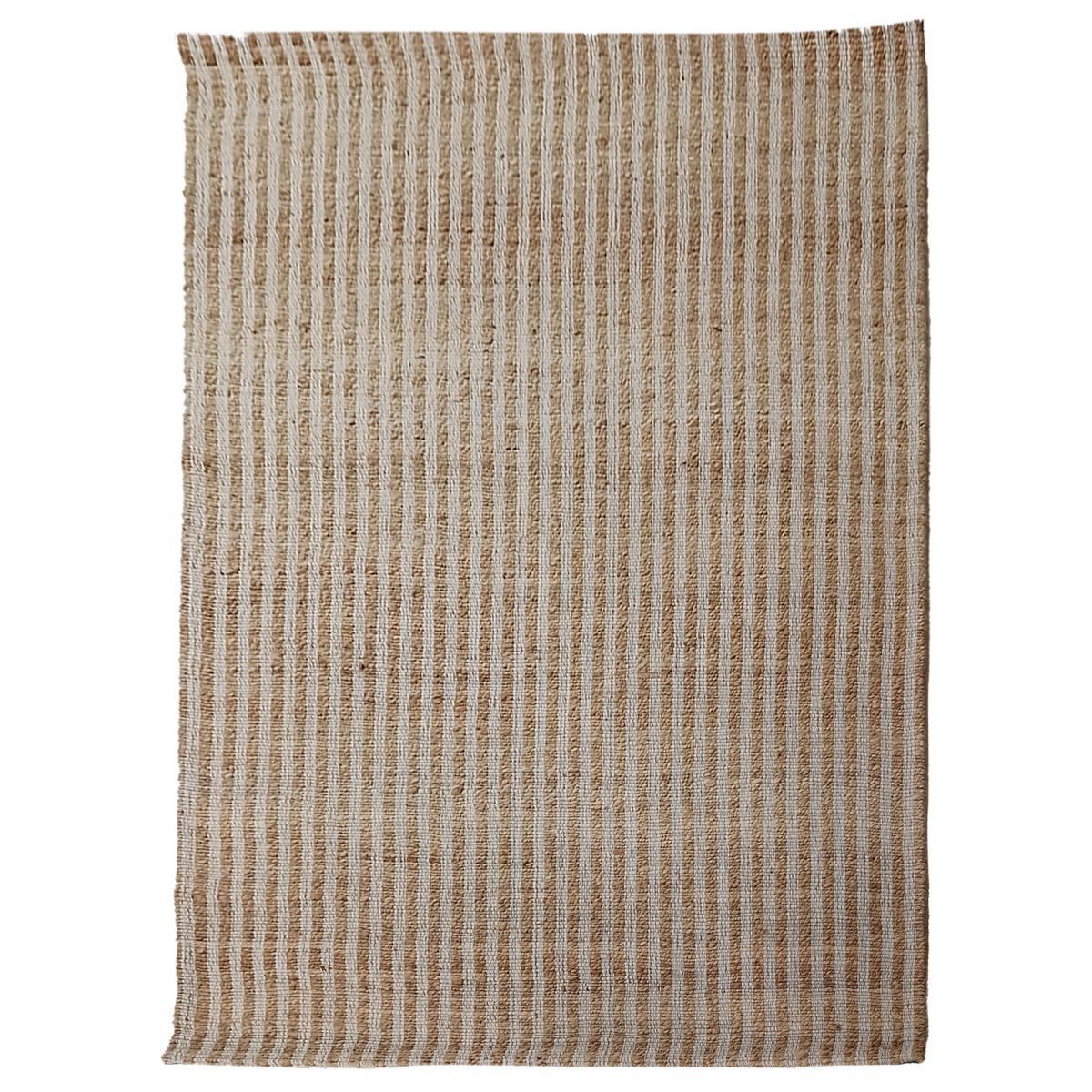 Tapis kilim tissé à la main en jute naturel