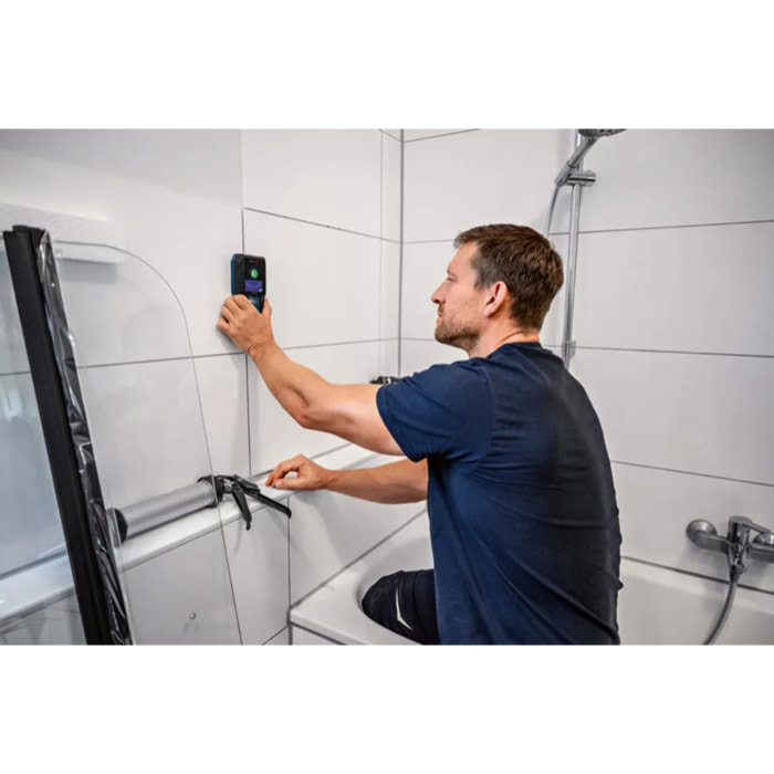 Détecteur mural GMS 120-27 PROFESSIONAL - BOSCH - avec batterie 3.7V - housse - 601081701