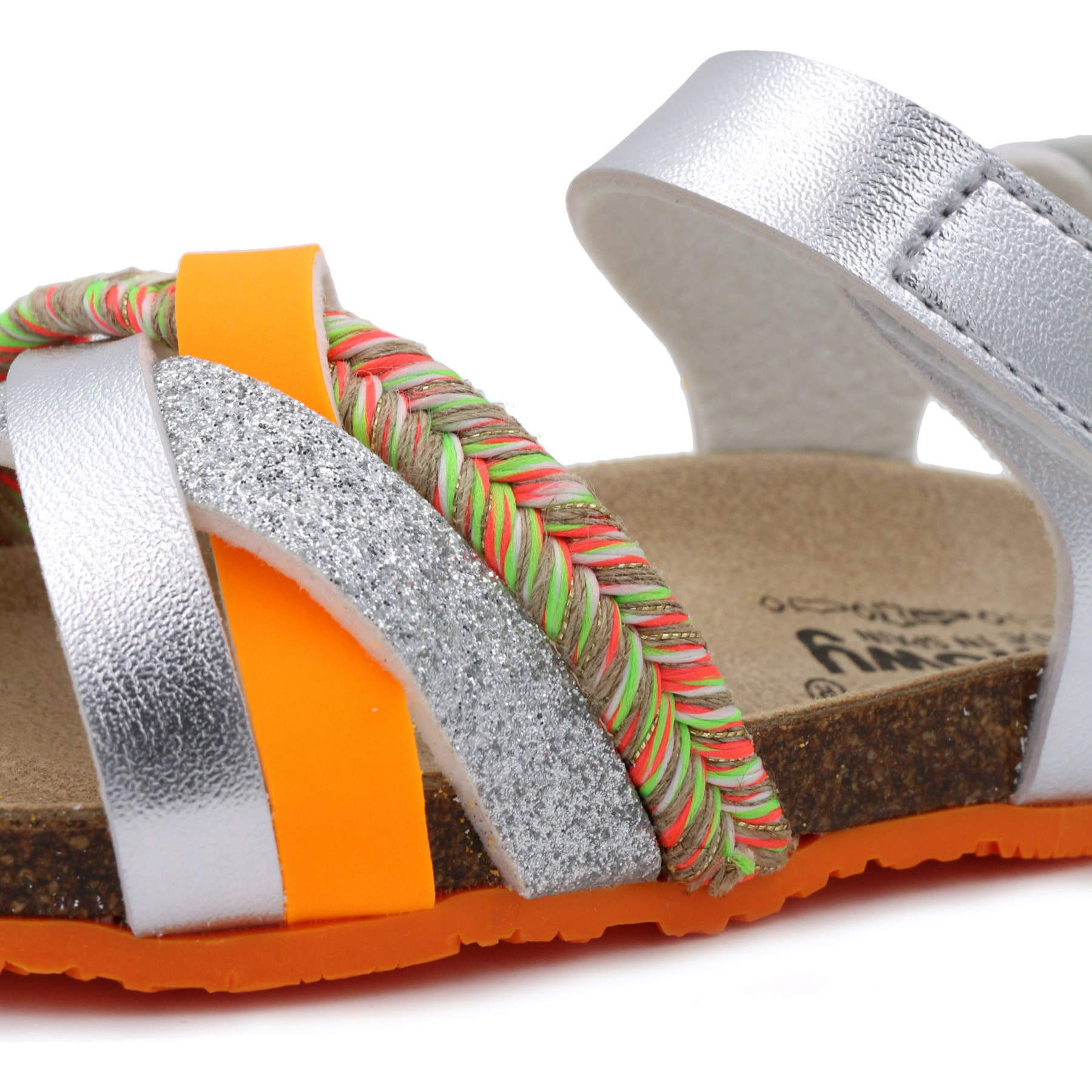 Sandalia BILLOWY PLATEADO