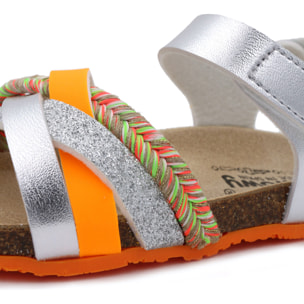 Sandalia BILLOWY PLATEADO