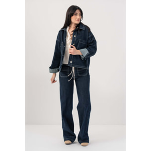 Kocca - Giacca denim over strutturata Donna