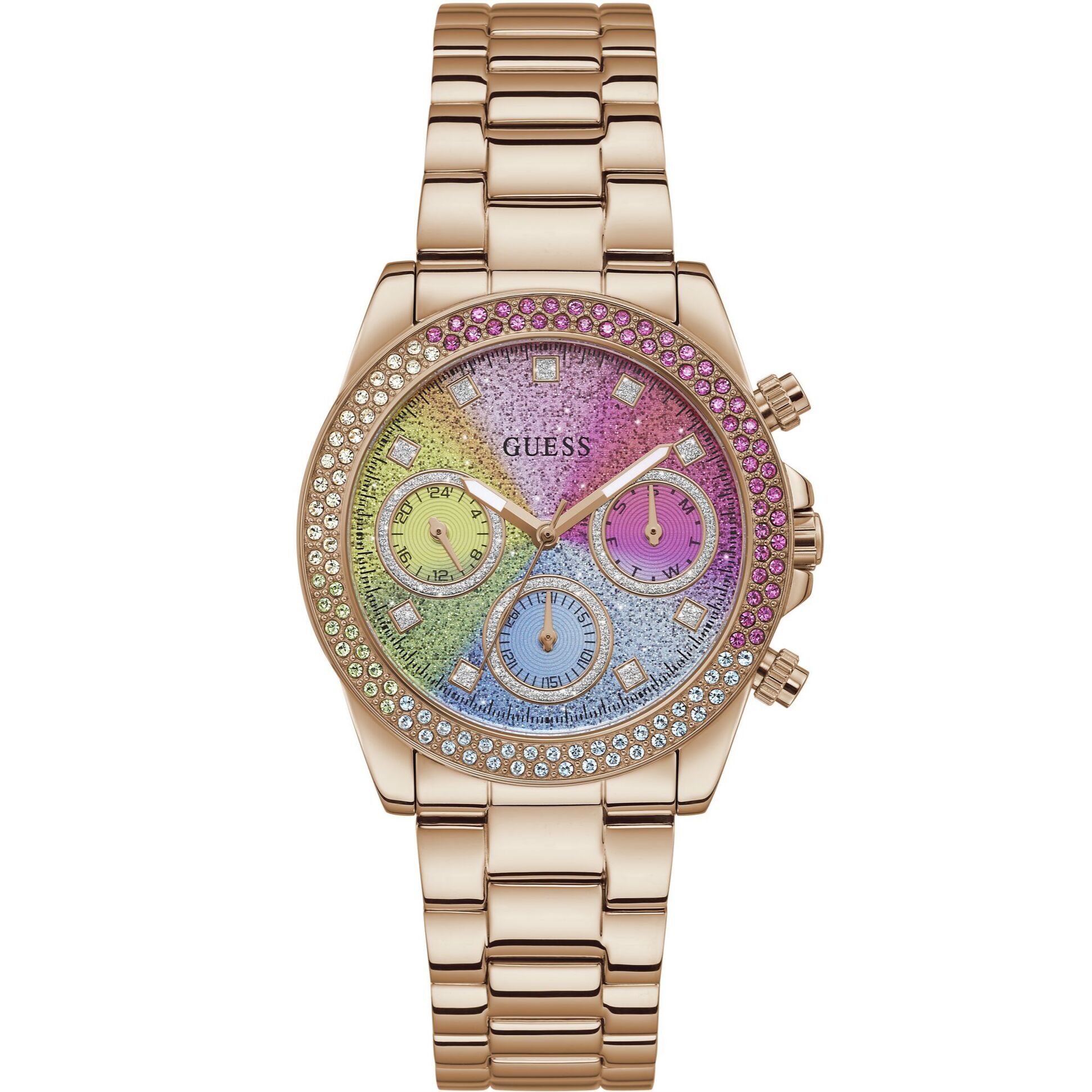 Guess Reloj Analógico De Cuarzo. Gt Sol