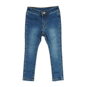 Pantaloni In Denim Da Bambina