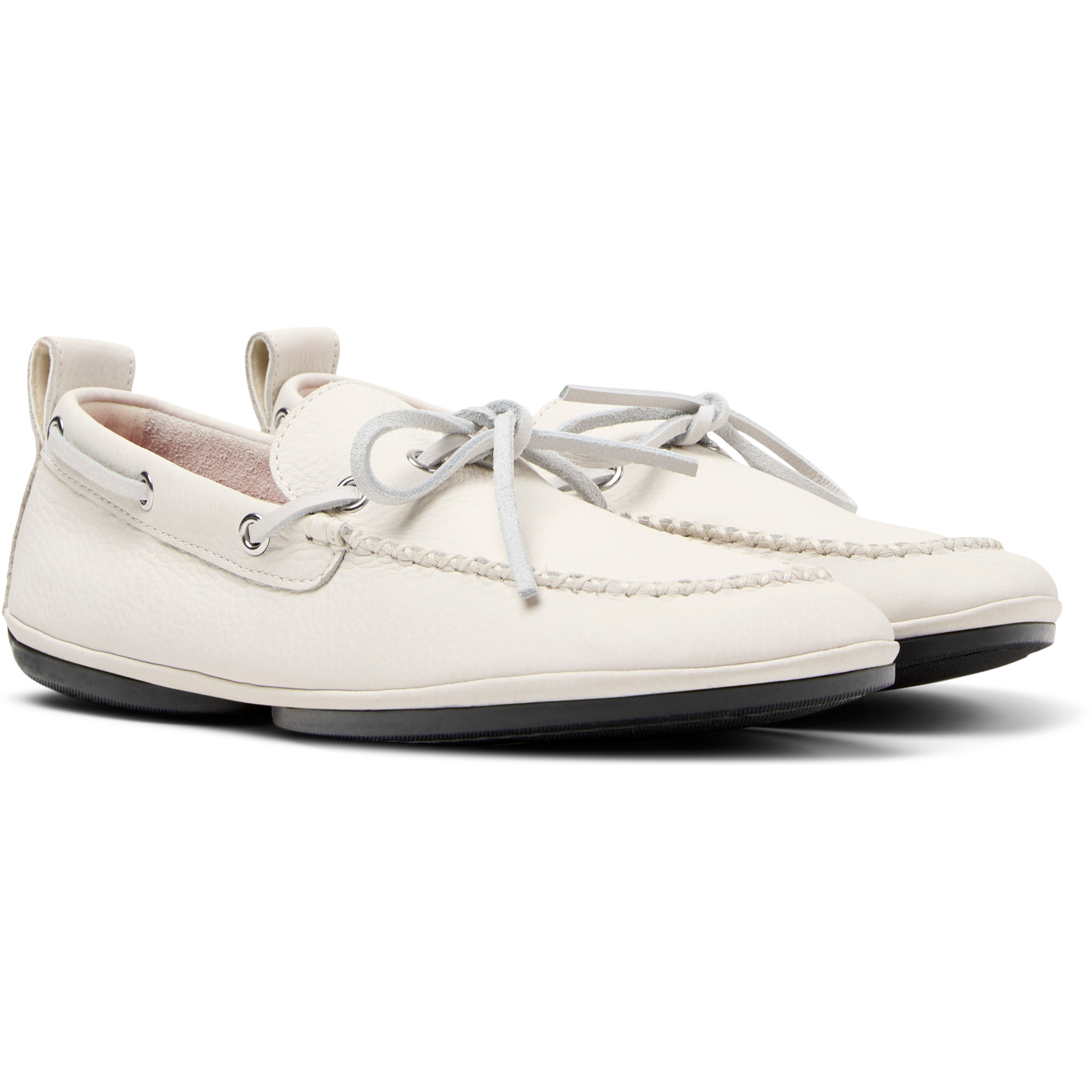 Ballerine - CAMPER Right Nina - Bianco - Pelle liscia