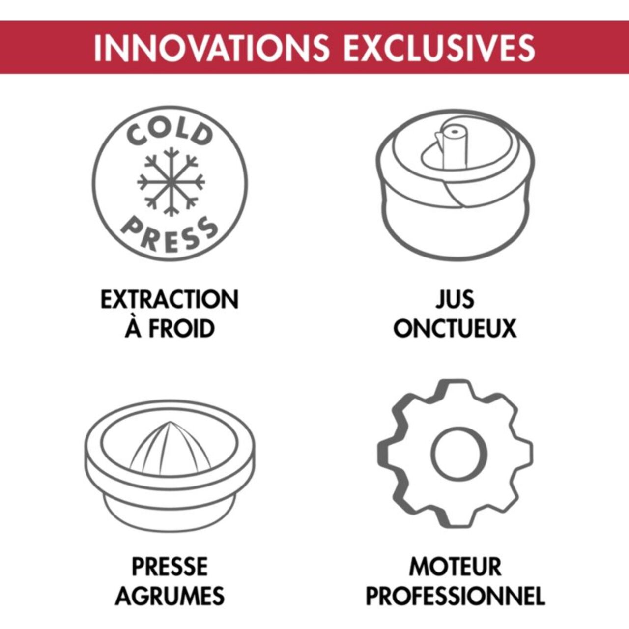 Extracteur de jus MAGIMIX 18085F Juice Expert 3 Chrome et Blanc