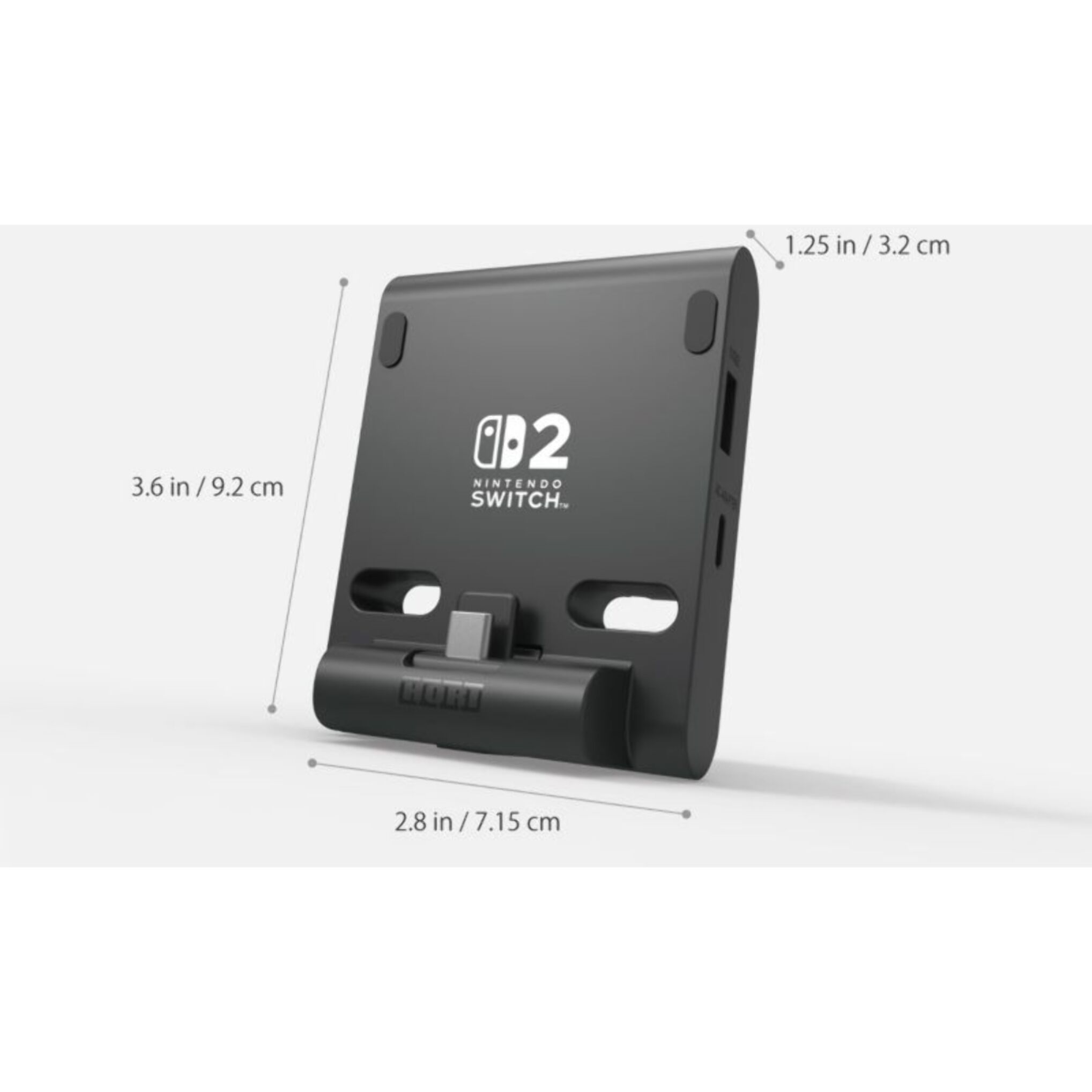 Support console HORI PlayStand à double USB Nintendo Switch 2