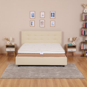 Materasso Memory TRIO CORE Matrimoniale mis. 140x190 alto 22cm - Sleepy Italy