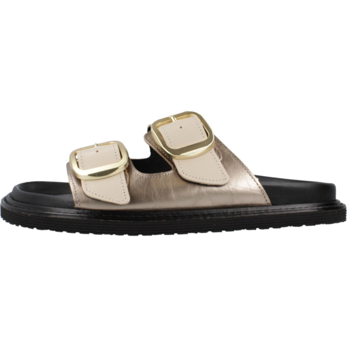 SANDALIAS YELLOW BUCKLE