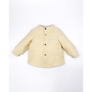 CAMISA OXFORD MOSTAZA