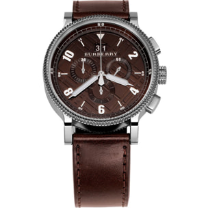 Reloj Burberry BU7684 Hombre Analogico Cuarzo con Correa de Cuero