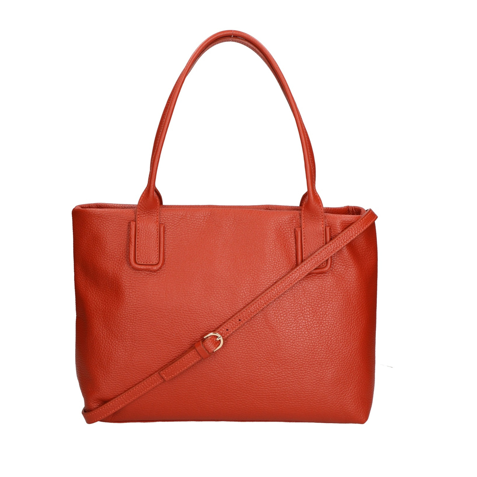 Borsa a spalla da donna - Modello Lorena - Vera pelle - 39.0 x 26.0 x 11.0 cm