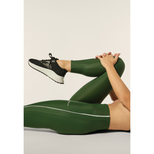 Leggings 7/8 Vita Alta con bordature a contrasto