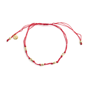 Tobillera Buawe acabado oro amarillo 18k