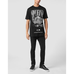 PHILIPP PLEIN T-Shirt Round Neck RACING