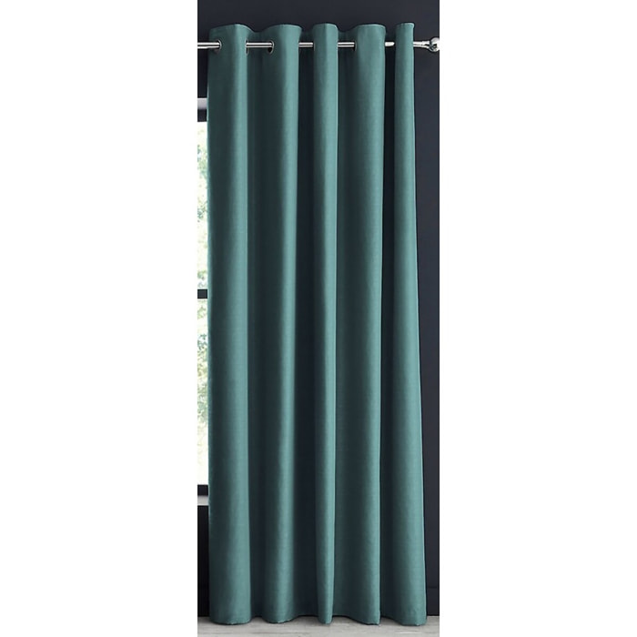 Rideau uni Occultant 140x260cm 100% Polyester Canard