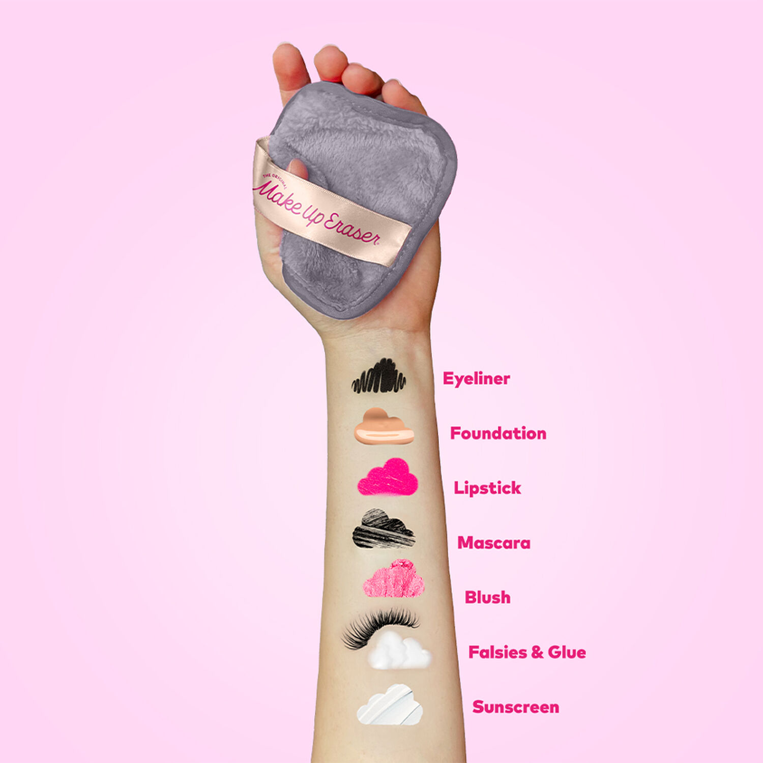 Cool Neutrals  7-day set - Serviette Démaquillante Réutilisable x7