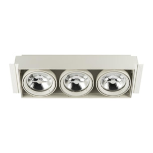 Ledsc4 LedsC4 Downlight Multidir Evo L Blanco - Iluminación Moderna y Personalizable, Aluminio Resistente, Compatible con Bombillas Elegidas, Diseño Elegante para Hogar