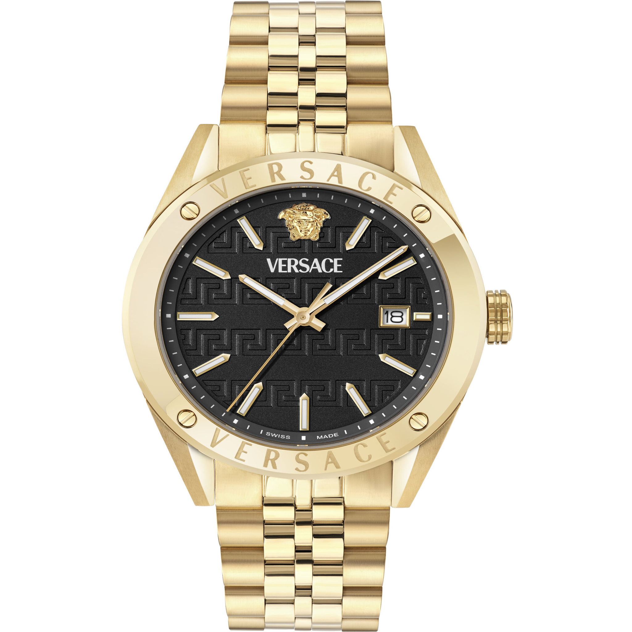 Versace Reloj Analógico De Cuarzo Athletic 3 Hands