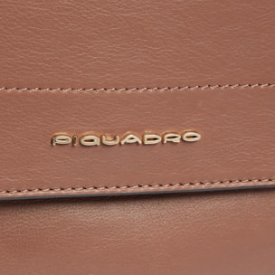 Piquadro Zainetto porta iPad®mini in pelle schermato con protezione RFID