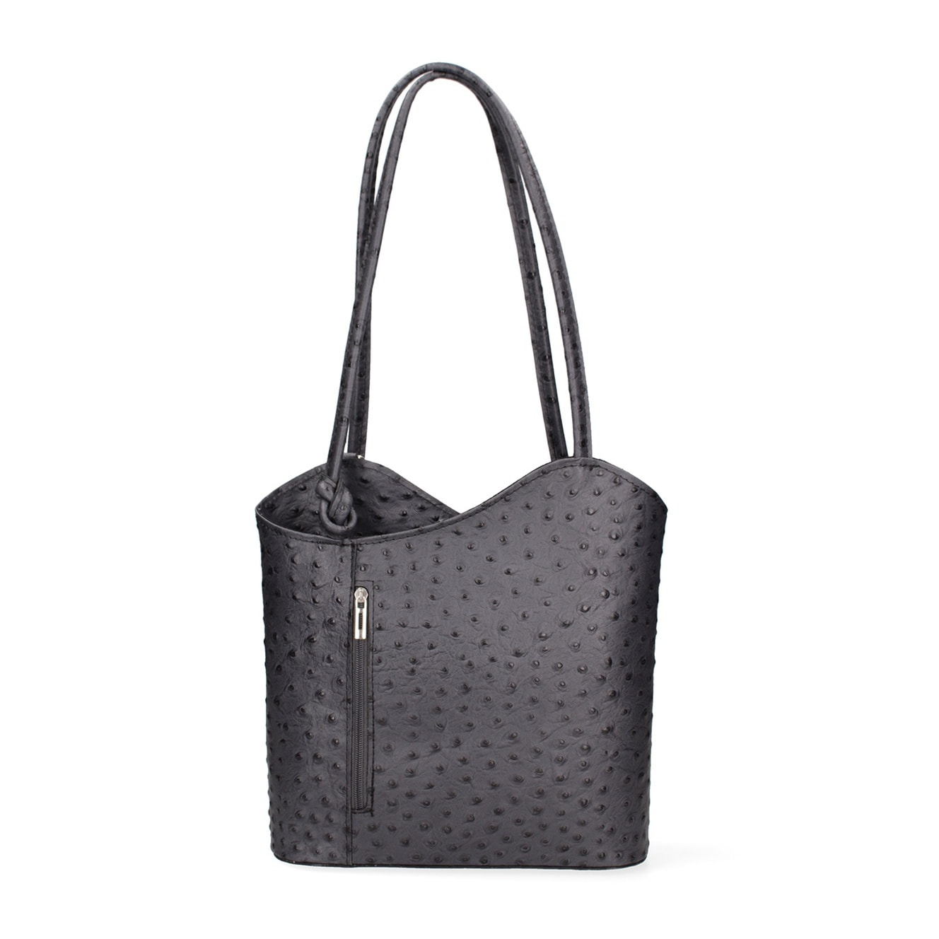 Zaino da donna in vera pelle - Modello Chanel - 28.0 x 25.0 x 9.0 cm