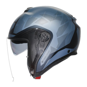 CASCO AGV IRIDES AGV E2206 TRIESTE MATT BLUE/GREY
