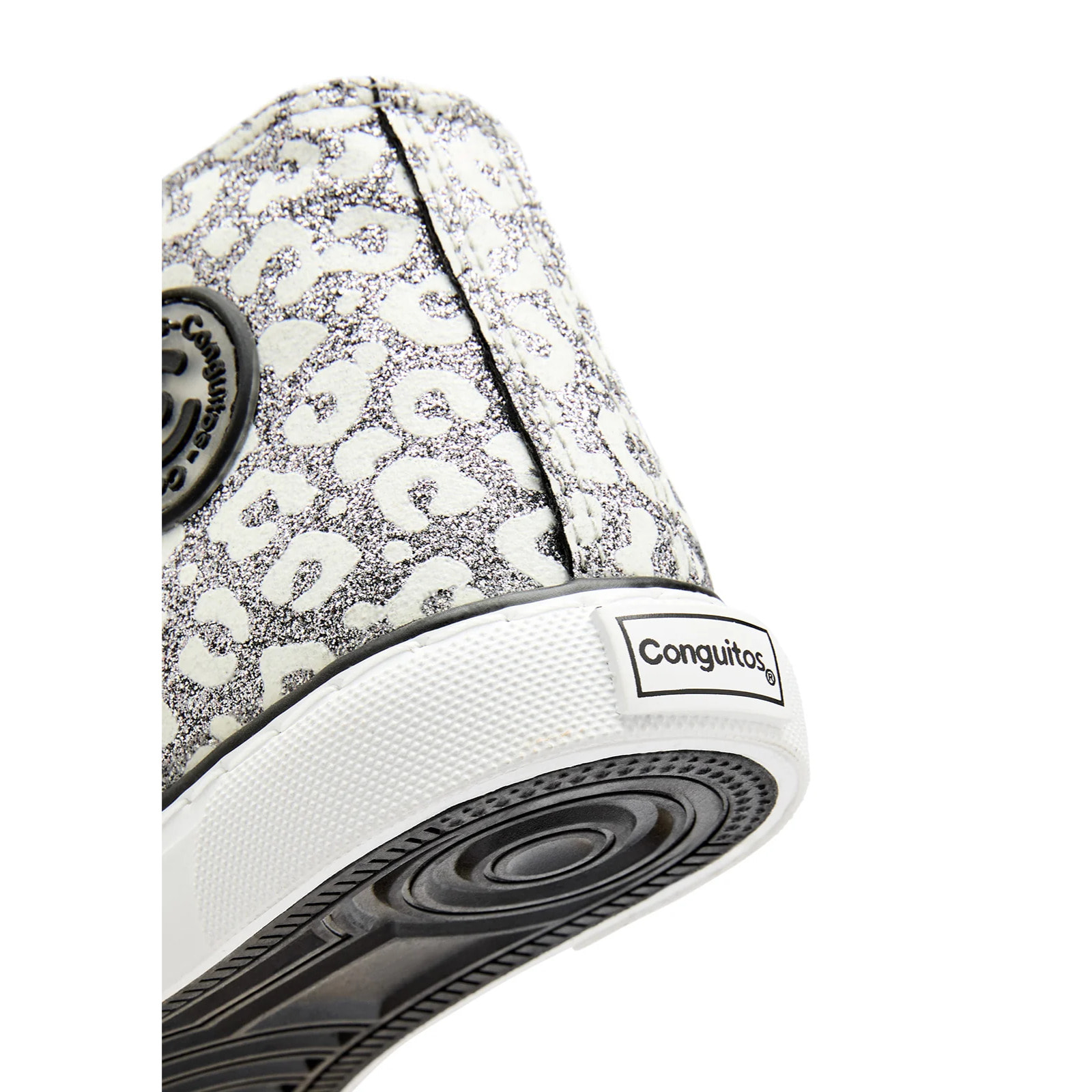 Zapatillas Altas De Niña Con Purpurina