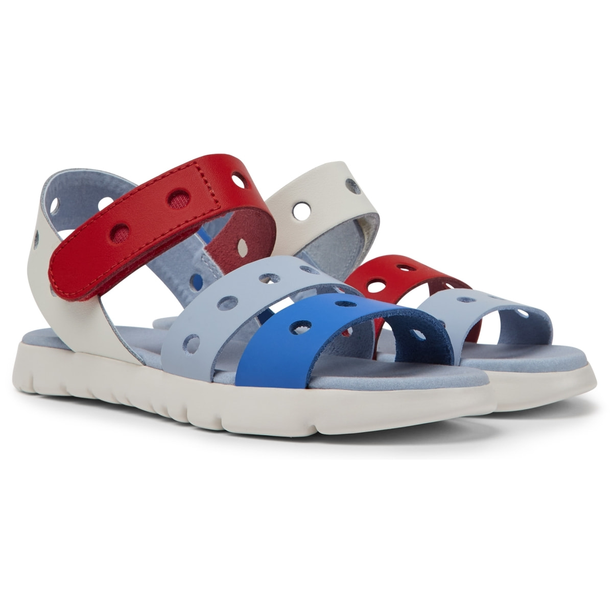 Sandalias - CAMPER Oruga - Multicolor - Cuero liso