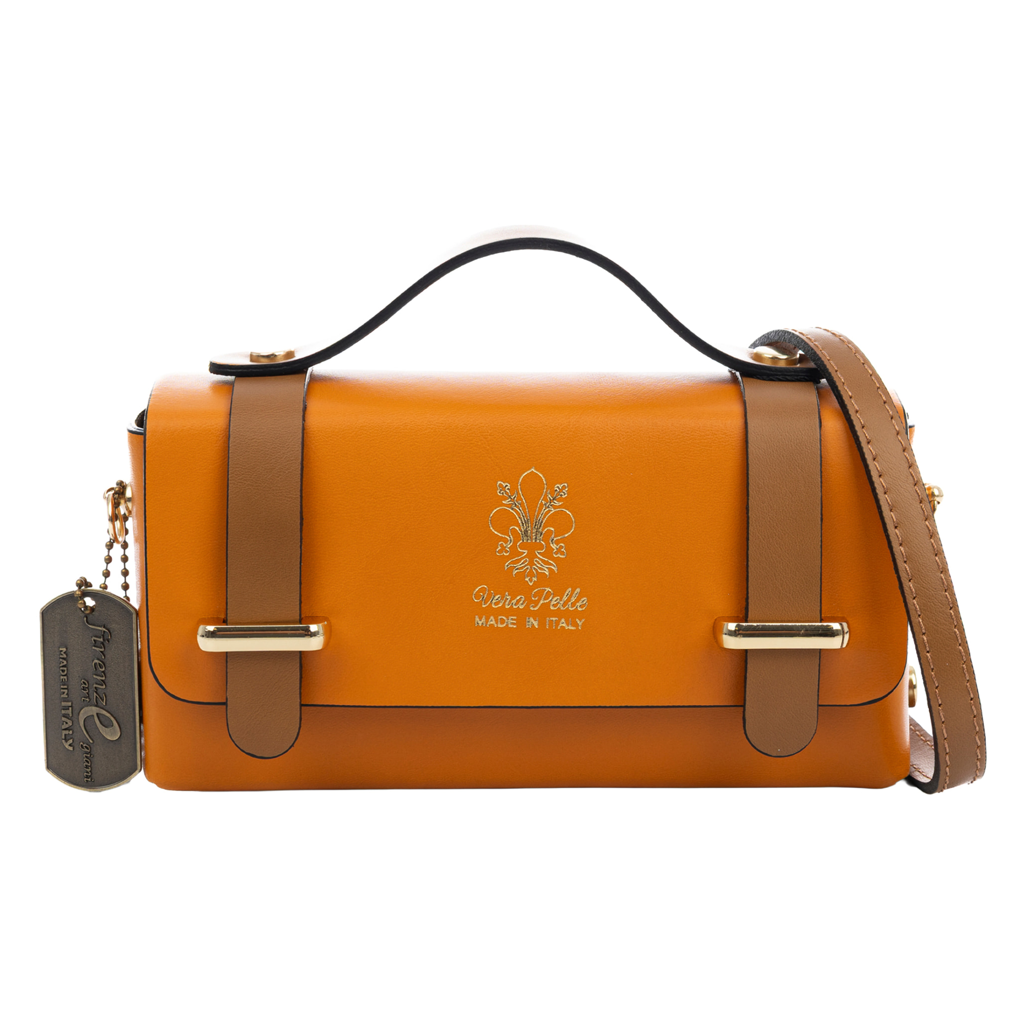 Bellante Bolso bandolera Mujer.Piel auténtica Ruga