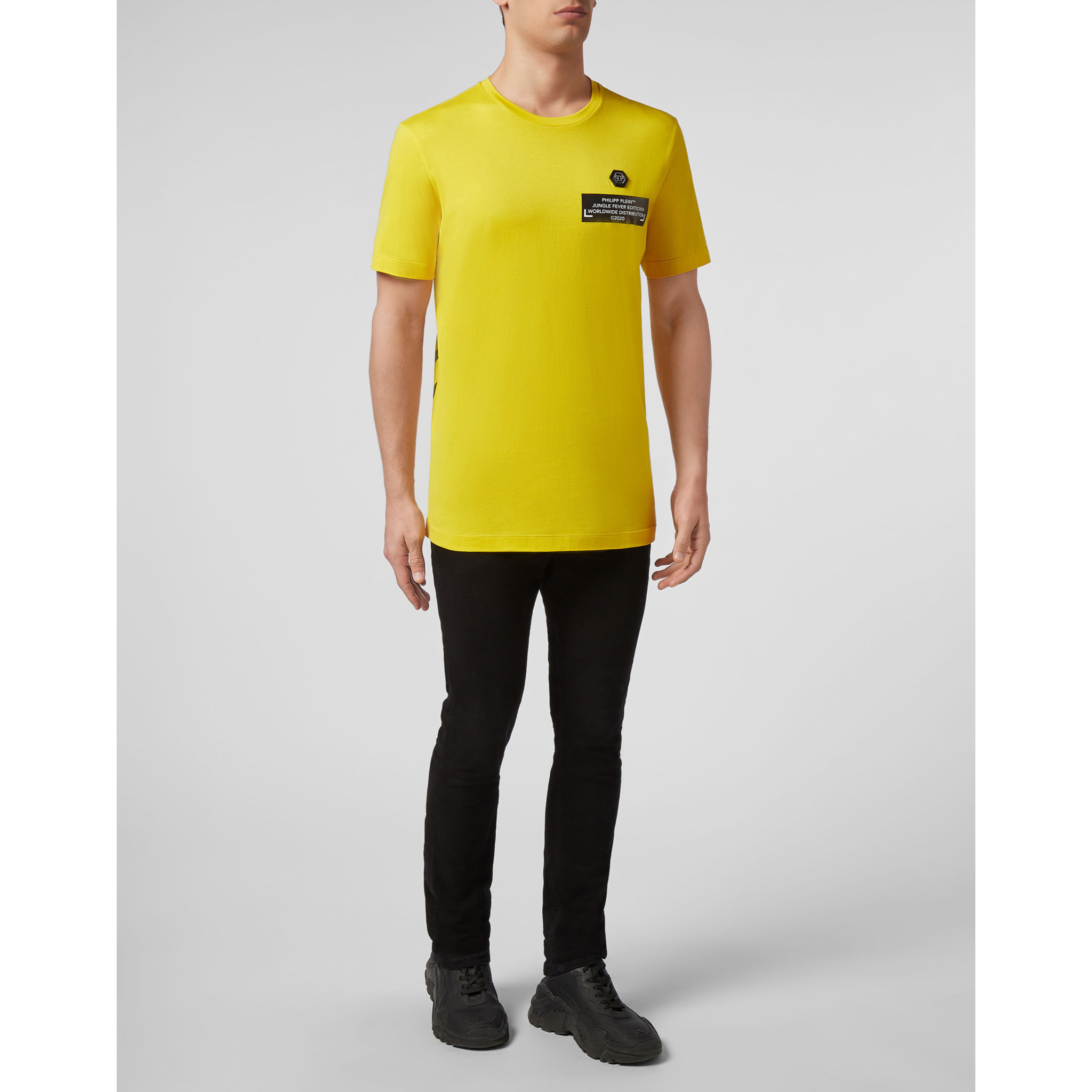 PHILIPP PLEIN T-shirt Round Neck SS King Plein