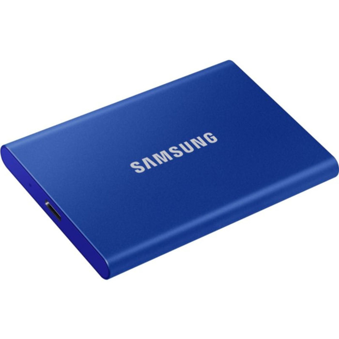 Disque dur SSD externe SAMSUNG Portable 1To T7 1To bleu indigo