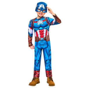 DISFRAZ CAPITAN AMERICA BLACK LINE INF