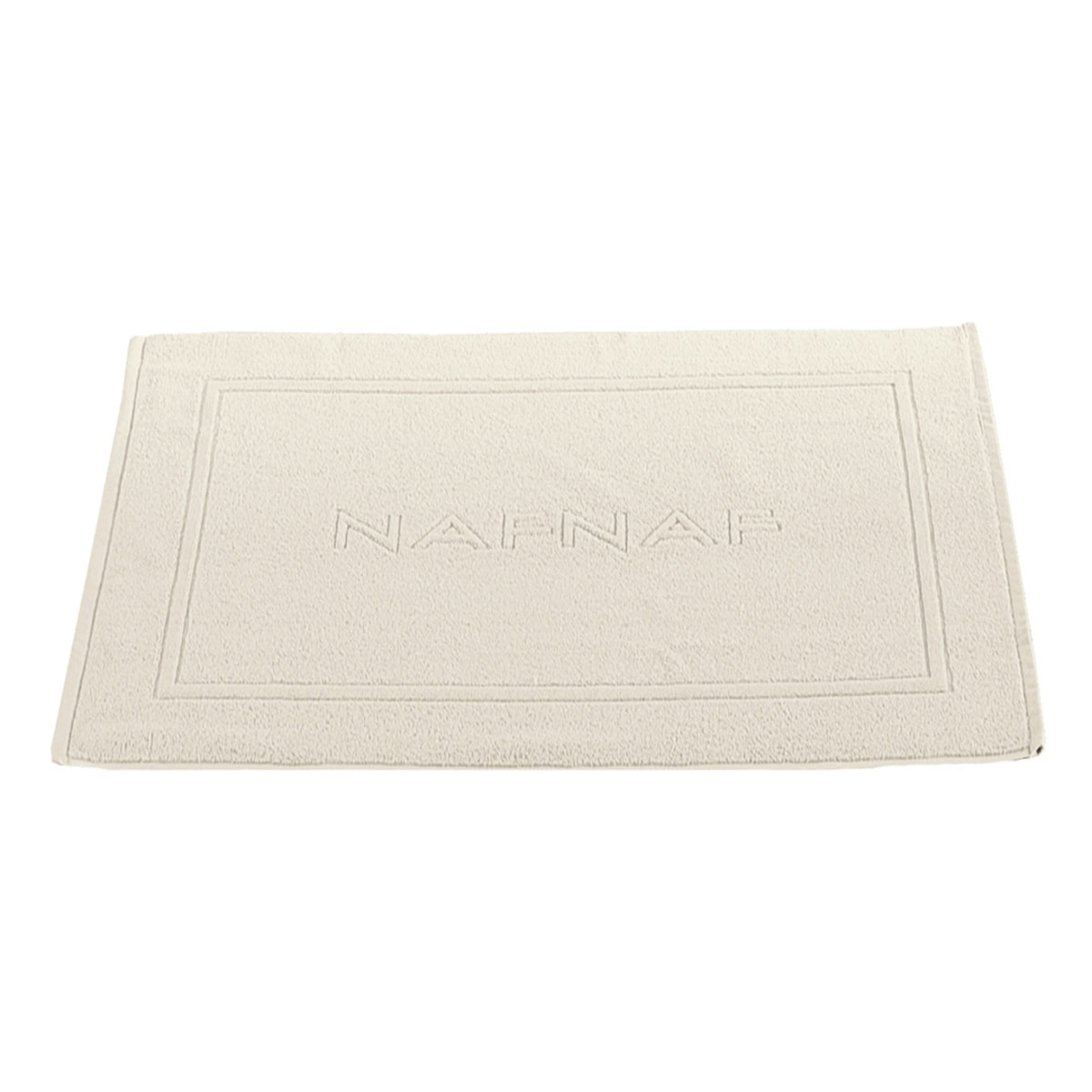 Tapis de bain CASUAL - coton 750 g/m2 - coloris crème