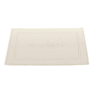 Tapis de bain CASUAL - coton 750 g/m2 - coloris crème